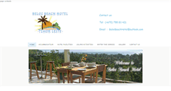 Desktop Screenshot of beloibeachhoteltimorleste.com